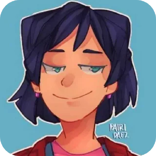 😏 emoji Марица Эспозито (Храбрая) Telegram sticker 22 of 105