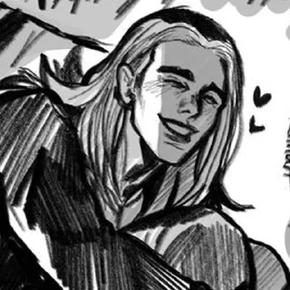 😁 emoji Abbacchio Leone Telegram sticker 6 of 60