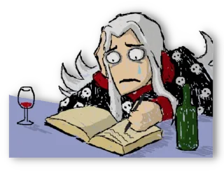 Sticker from Leone Abbacchio
