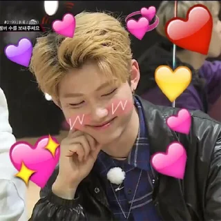 🥰 emoji Stray kids Telegram sticker 6 of 37