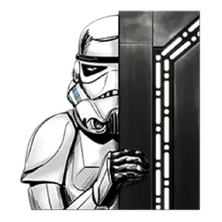Sticker from Star Wars. Галактическая Империя