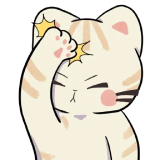 🤦‍♂️ emoji Кица Telegram sticker 6 of 18