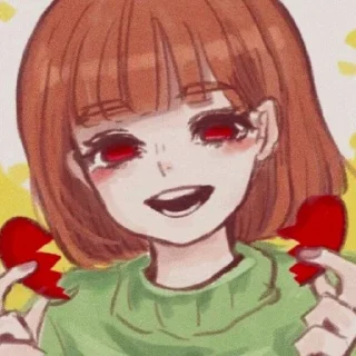 🌻 emoji ᴄʜᴀʀᴀ ᴅʀᴇᴇᴍᴜʀʀ  ꒰ @stickers_undertale ꒱ #2 Telegram sticker 10 of 52