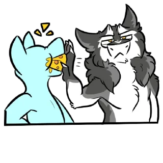 🧀 emoji Kaz and Ruse Telegram sticker 22 of 76
