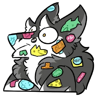 😐 emoji Kaz and Ruse Telegram sticker 2 of 76
