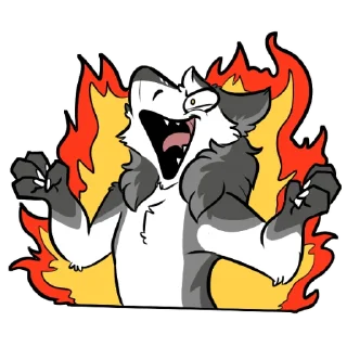 🔥 emoji Kaz and Ruse Telegram sticker 19 of 76