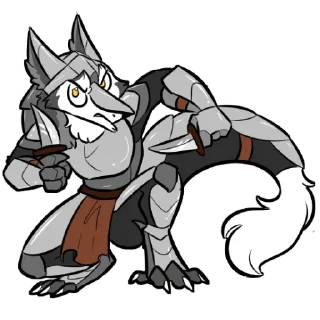 😠 emoji Kaz and Ruse Telegram sticker 14 of 76