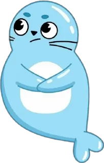 🌟 emoji Тюленька Тяпа Telegram sticker 13 of 18