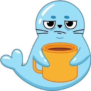 🌟 emoji Тюленька Тяпа Telegram sticker 9 of 18