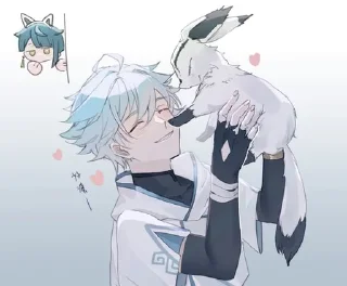 🥰 emoji Чунь Юнь Telegram sticker 14 of 28