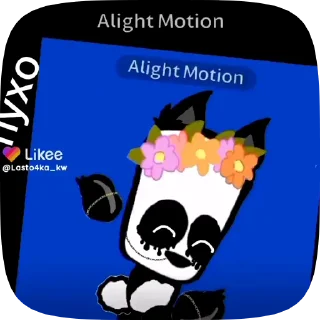 🫠 emoji Лаванда Свайдер (Kurotochi_art) Telegram sticker 7 of 42