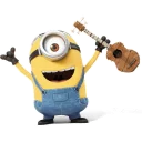 🎸 emoji minions @R_o_o_m Telegram sticker 19 of 111