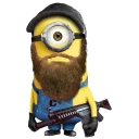😐 emoji minions @R_o_o_m Telegram sticker 5 of 111