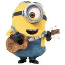🎸 emoji minions @R_o_o_m Telegram sticker 18 of 111