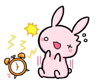 🐰 emoji Ayu🐰 @bronya3112 Telegram sticker 13 of 71