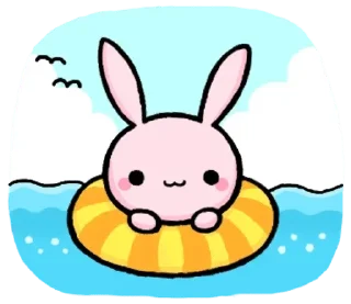 🐰 emoji Ayu🐰 @bronya3112 Telegram sticker 12 of 71