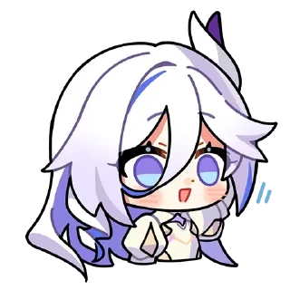 💀 emoji HI3 chibi☆ Telegram sticker 11 of 34