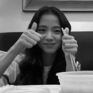 👍 emoji @goldensoyaa - jisoo Telegram sticker 15 of 20