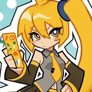 🌟 emoji Neru @MalDiro @fStikBot Telegram sticker 5 of 120