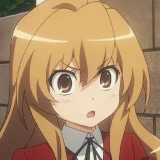 😮 emoji Злые Кубики Toradora @anime_stickerr Telegram sticker 12 of 91