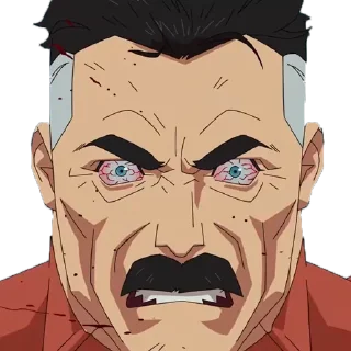 😈 emoji Omni-man Telegram sticker 20 of 20