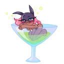 🍸 emoji Больше стикеров : @stickeriiiiiii Telegram sticker 24 of 33