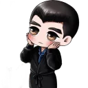🤗 emoji @jonafzan KDrama KPOP Telegram sticker 9 of 90