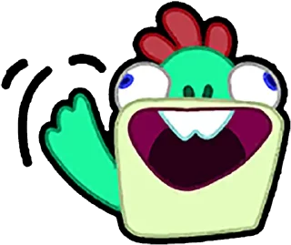Sticker from BattleGrounds Emotes