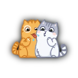 Sticker from Коты - @Tg_stickersu