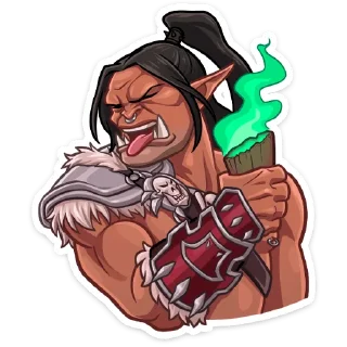 🤢 emoji World of Warcraft :: @stickroom Telegram sticker 17 of 24