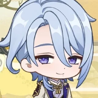 🙂 emoji ayato kamisato Telegram sticker 5 of 76