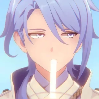 ☕️ emoji ayato kamisato Telegram sticker 22 of 76
