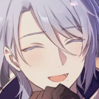 🤭 emoji ayato kamisato Telegram sticker 13 of 76