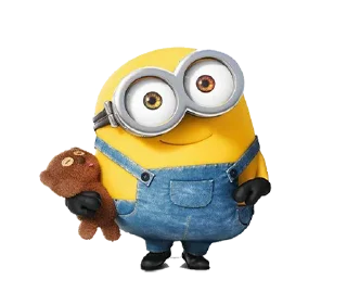 😊 emoji Minions Telegram sticker 7 of 8