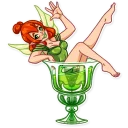 👋 emoji Green Fairy Telegram sticker 5 of 40