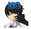 👎 emoji FAIRY TAIL Telegram sticker 18 of 64