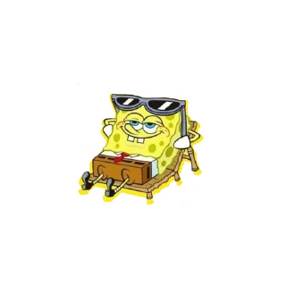 😎 emoji Губка Боб Telegram sticker 3 of 16