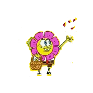 🙂 emoji Губка Боб Telegram sticker 10 of 16