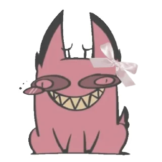 Sticker from Alastor @lasecla 𝜗𝜚