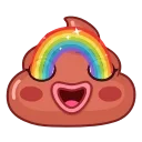 🌈 emoji Holy Poop Telegram sticker 7 of 15