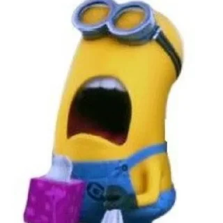 😭 emoji minion Telegram sticker 13 of 79