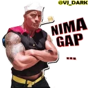 👱 emoji 🙋‍♂ BRATVA 👍   @VJ_DarK Telegram sticker 4 of 108