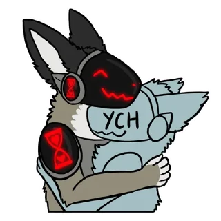Sticker from Protogen Kajeldal