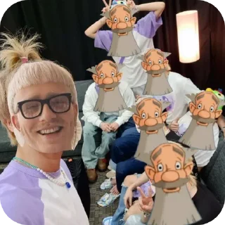 👓 emoji ПРОБЛЕМАТИКИ Telegram sticker 23 of 42