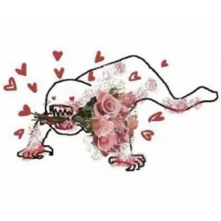 🌷 emoji grrr bark bark Telegram sticker 24 of 116