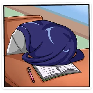 😴 emoji Кира от @TgSticker Telegram sticker 6 of 49