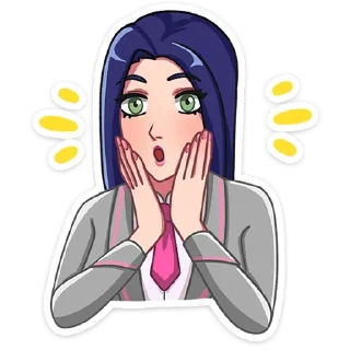 😍 emoji Кира от @TgSticker Telegram sticker 19 of 49