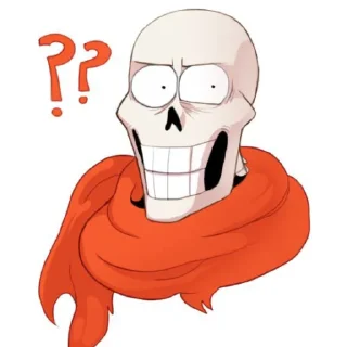 😳 emoji papyrus by @naixbokxvs Telegram sticker 15 of 23