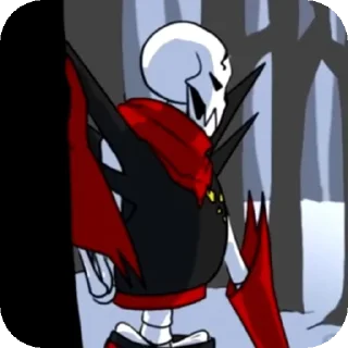 💀 emoji Underfell papyrus Telegram sticker 8 of 51