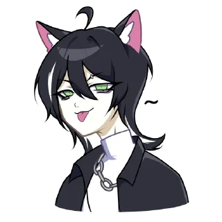 😝 emoji Рен @nyasticks Telegram sticker 7 of 49